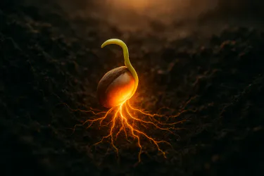 Bientôt tu vas germer à la lumière