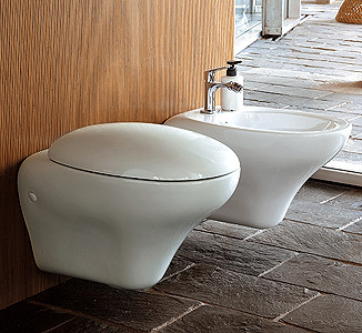 Wc chamade cuvette suspendue