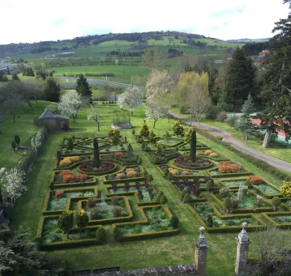 Jardin chateau varillette