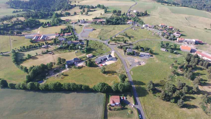 Grisols vue du village