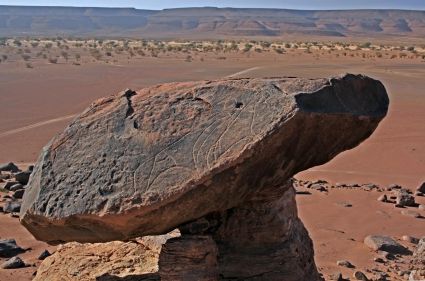Sahara mauritanie 2cv dunes gps de sert cyril et sylvie gravure rupestre 1