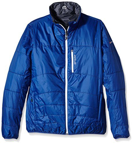 Swisswool piz boval jacket strong blue