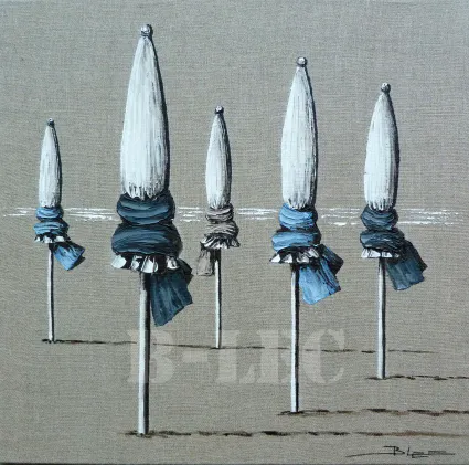 Parasols noeuds bleussite