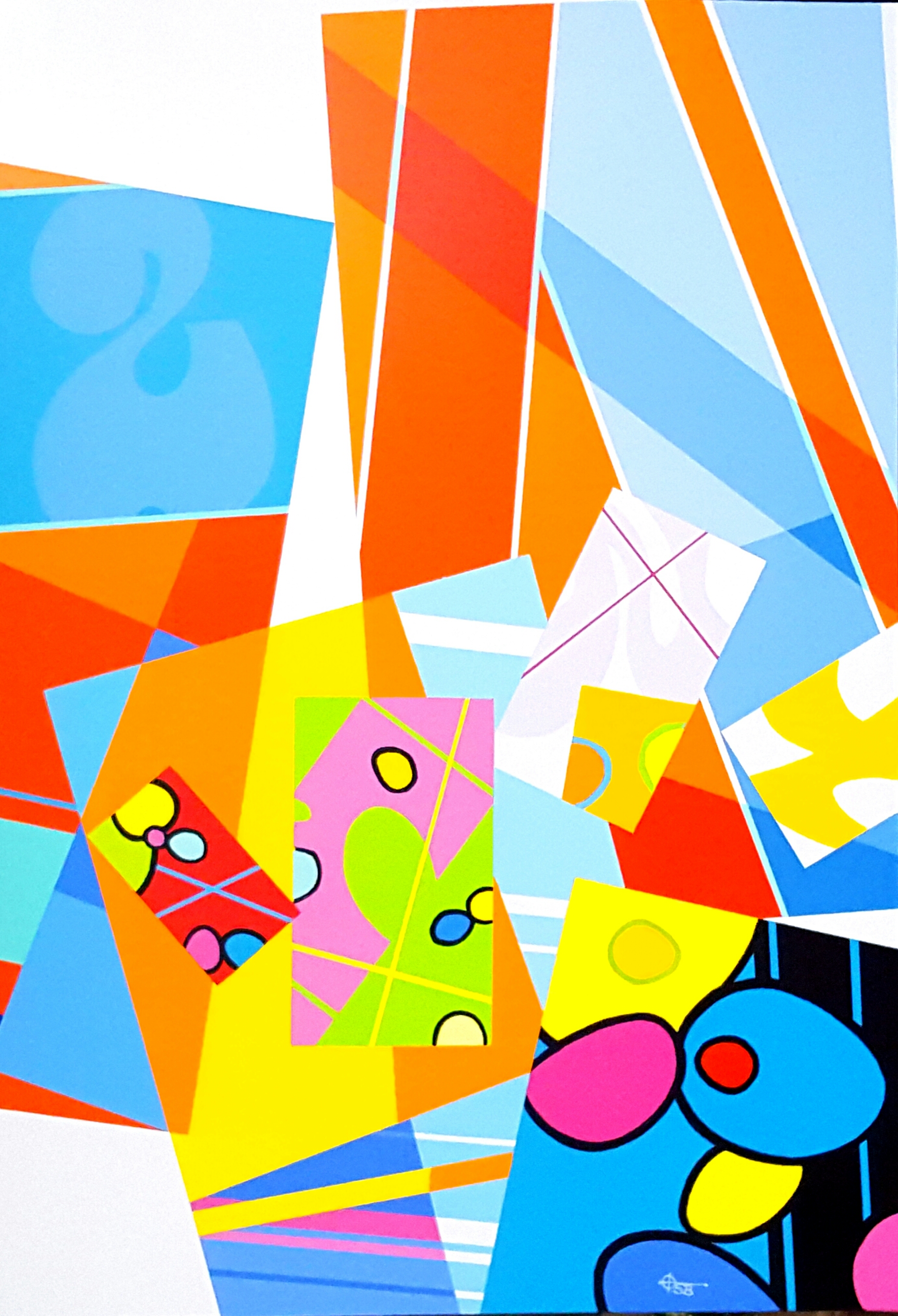 Parfois ca marche 116 x 81 2018