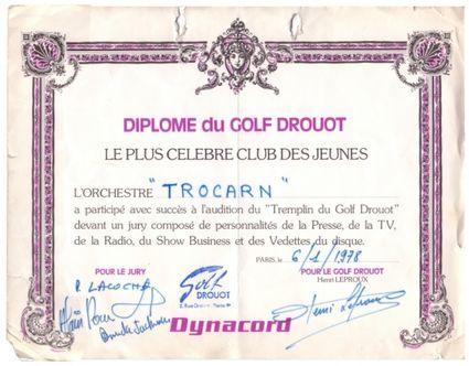 35 certificat golf drouot