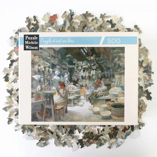 Les puzzle bois adultes : de l'art et de la sueur