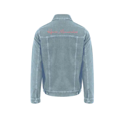 Heros minuscules veste en jean homme verso
