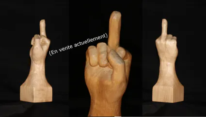 Doigt d honneur slider