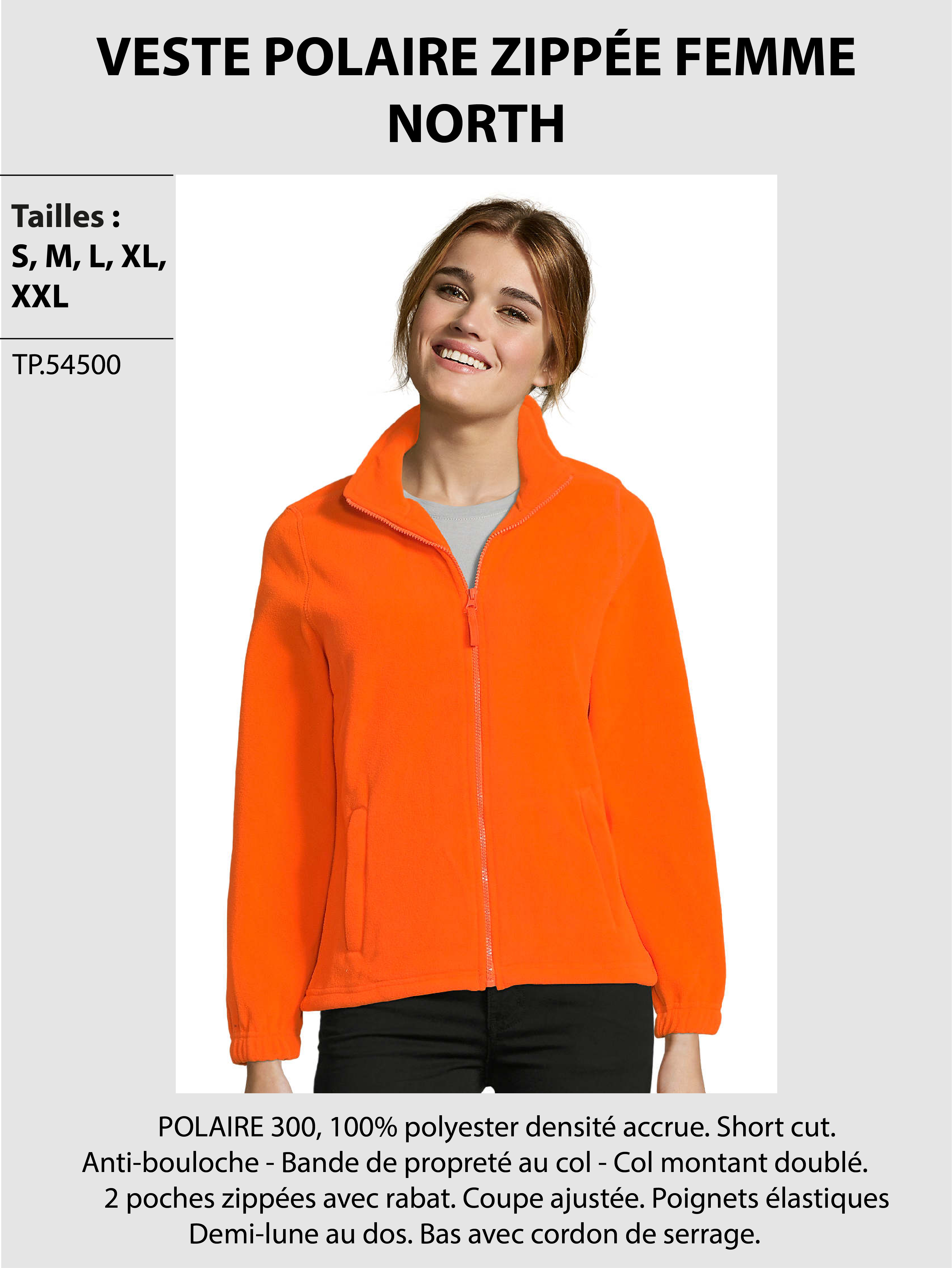 Veste-polaire-femme-NORTH-54500