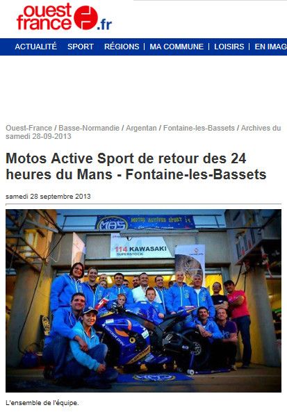Ouest France 2013