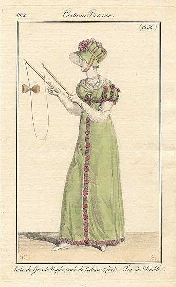  costumes parisiens le journal des dames et des modes paris 1812