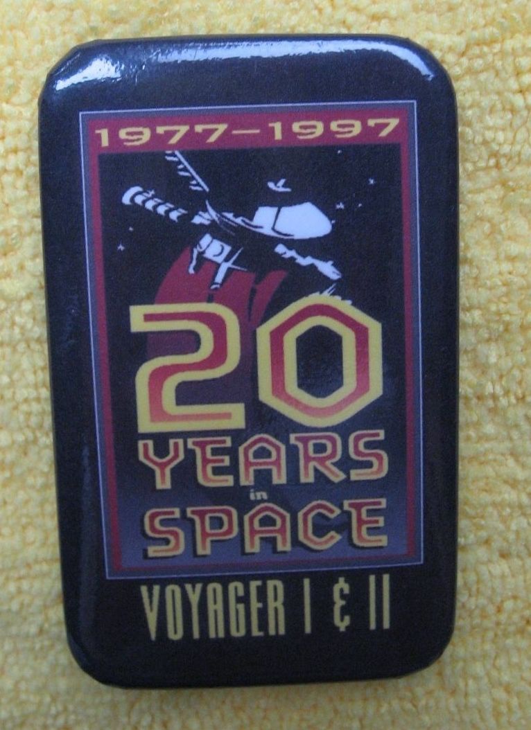 Pins 20 years in space