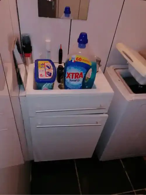 4 photo avant remplacement meuble vasque a reze