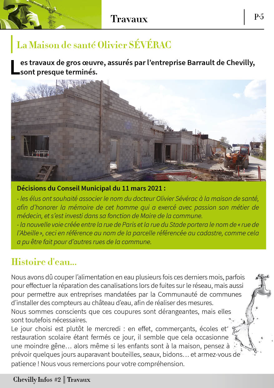Bat chevilly infos n 25