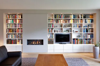 Bibliotheque cheminee pau 64