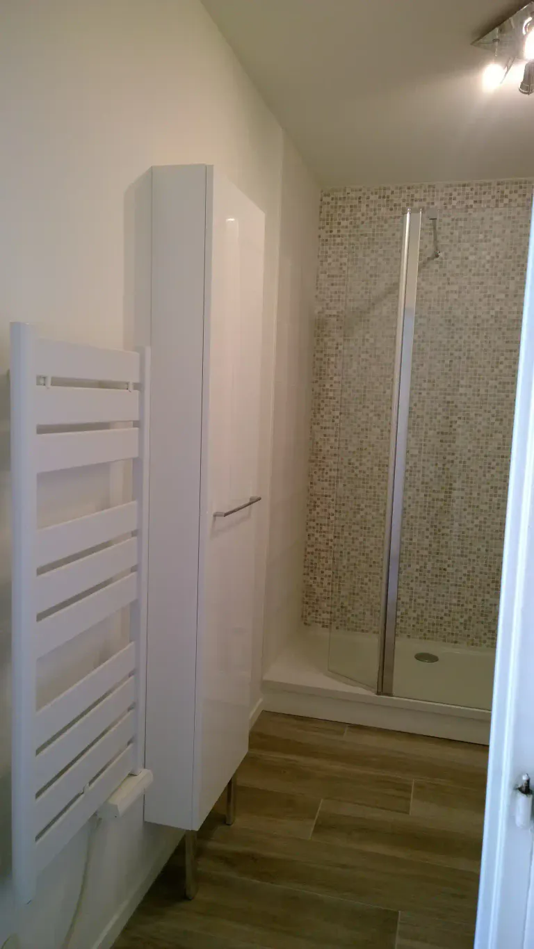 10 pose d un seche serviettes electrique et d une colonne de salle de bain a vertou 44120