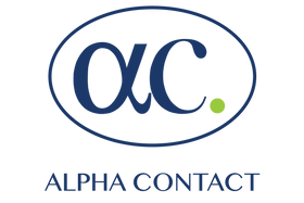 5 alpha contact logo et logotype