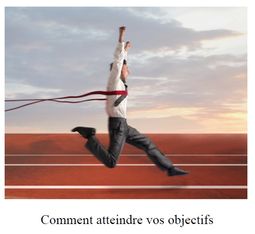 Affiche comment atteindre objectif