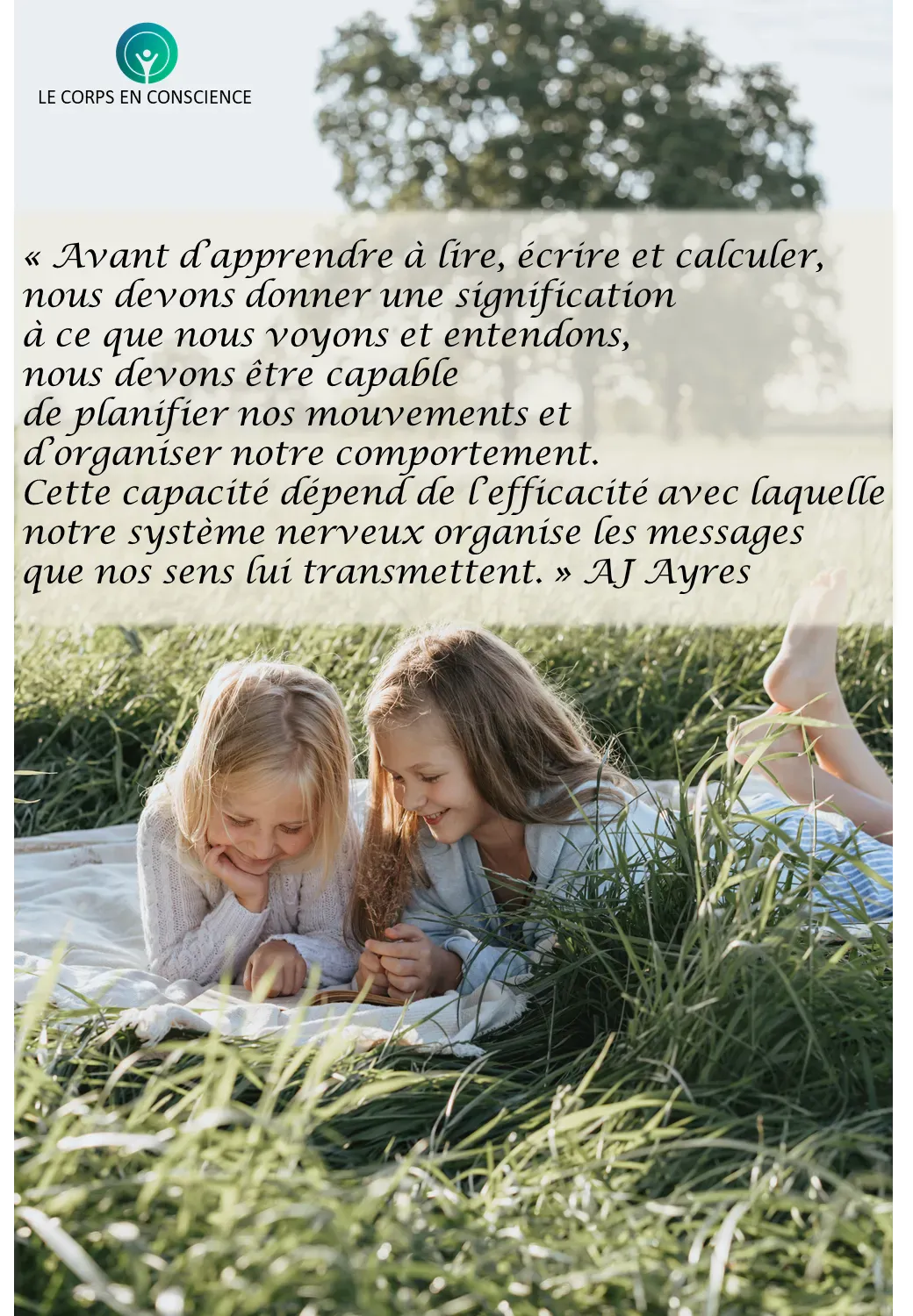L’intégration sensorielle de Ayres