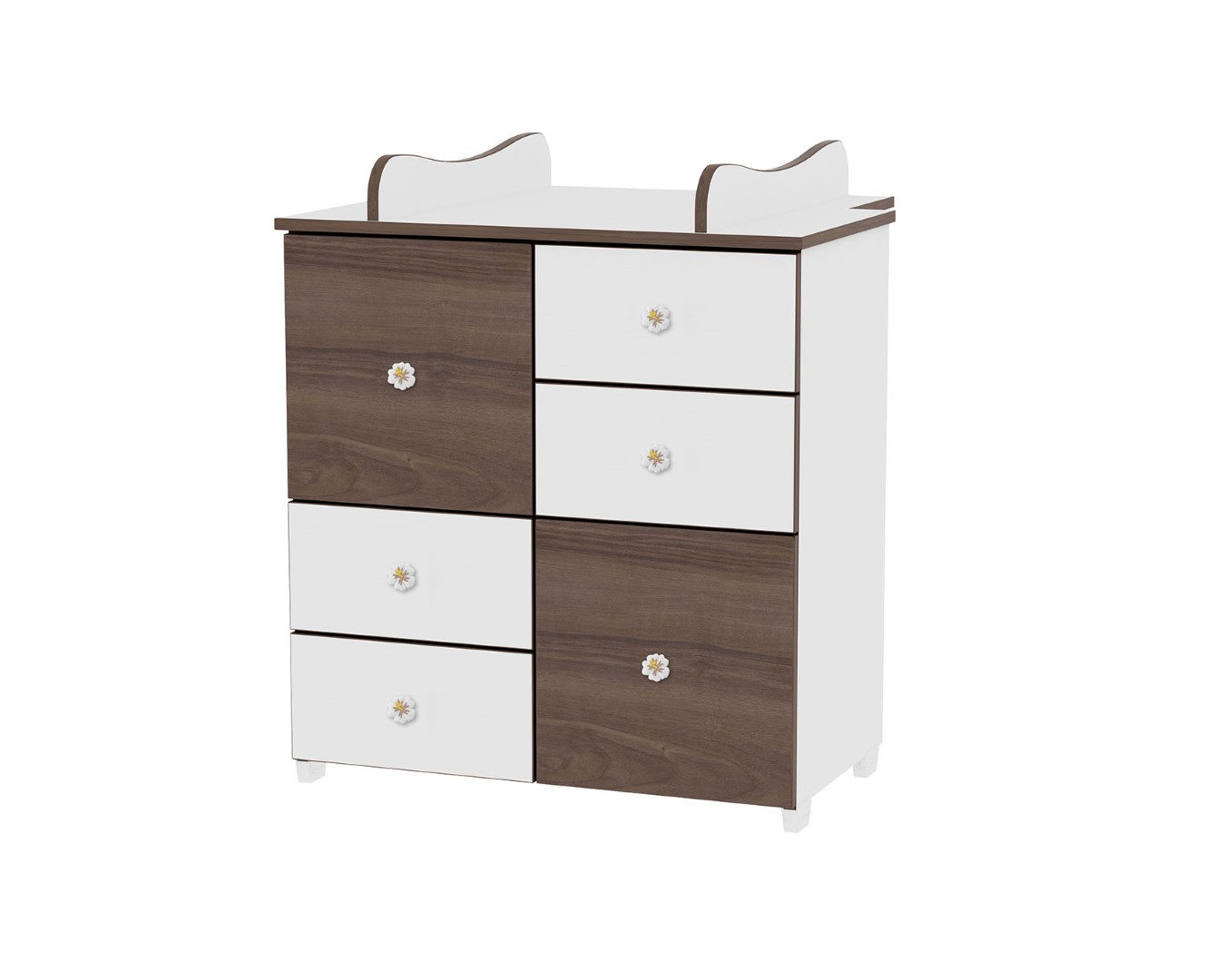 10cupboard white walnut large