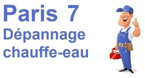 Paris 7 dépannage chauffe-eau