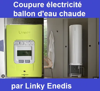 Coupures d'electricité par Enedis: Que faire quand en cas de panne de ballon d'eau chaude