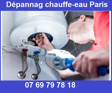 Dépannage chauffe-eau Paris