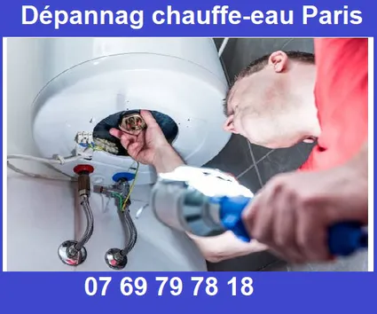 Dépannage chauffe-eau Paris