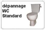 Depannage wc standard