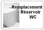 Remplacement reservoir wc