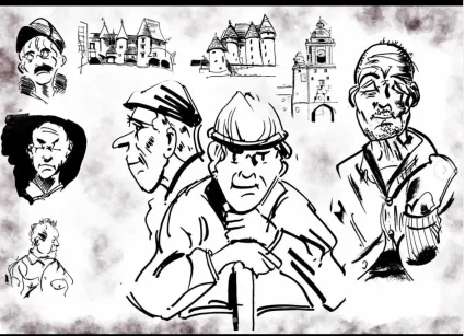 Dessin rapide frederic pierrat