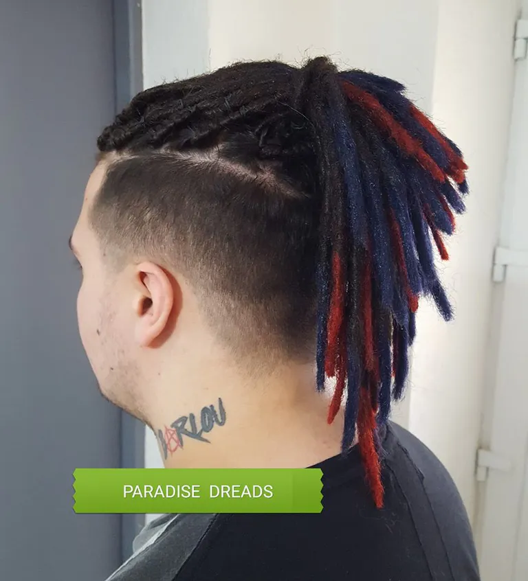 Longueur 25cm dreads