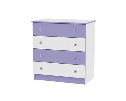 10dresser white violet large