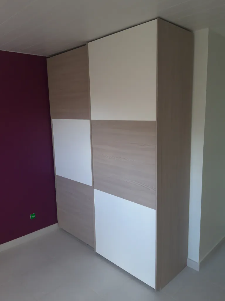 Placard coulissant deux portes new concept