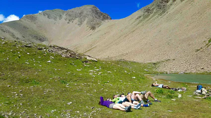 Sieste au lacs de laupillon