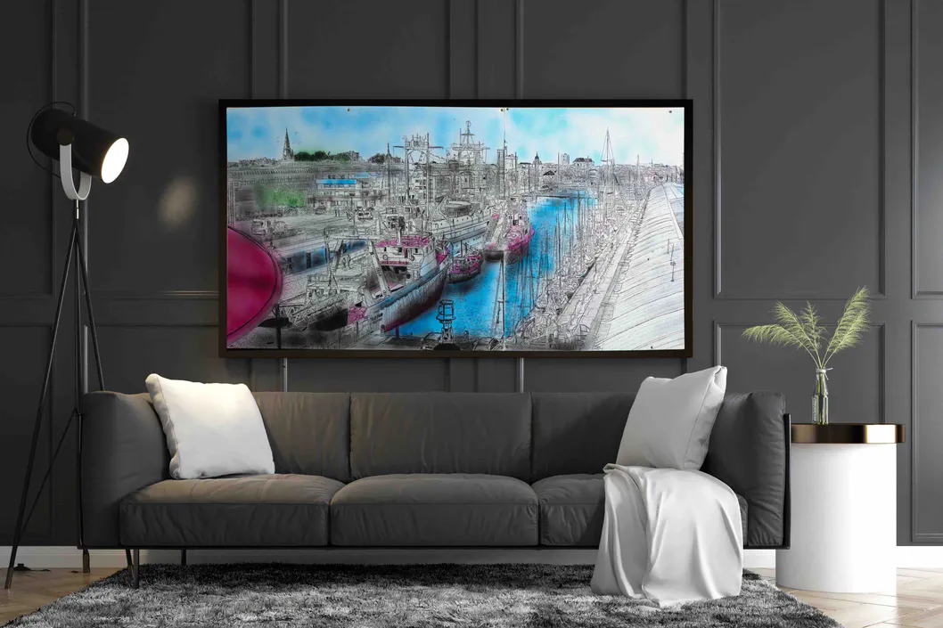 Dessin de performance, mes sensations