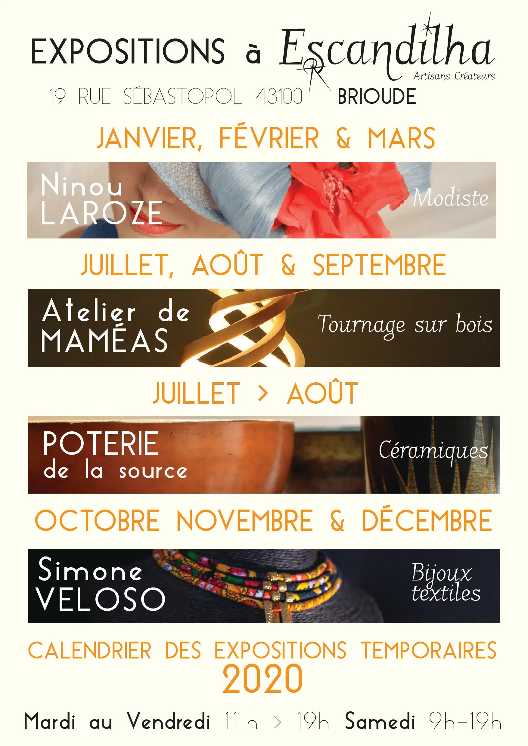Les temporaires 2020