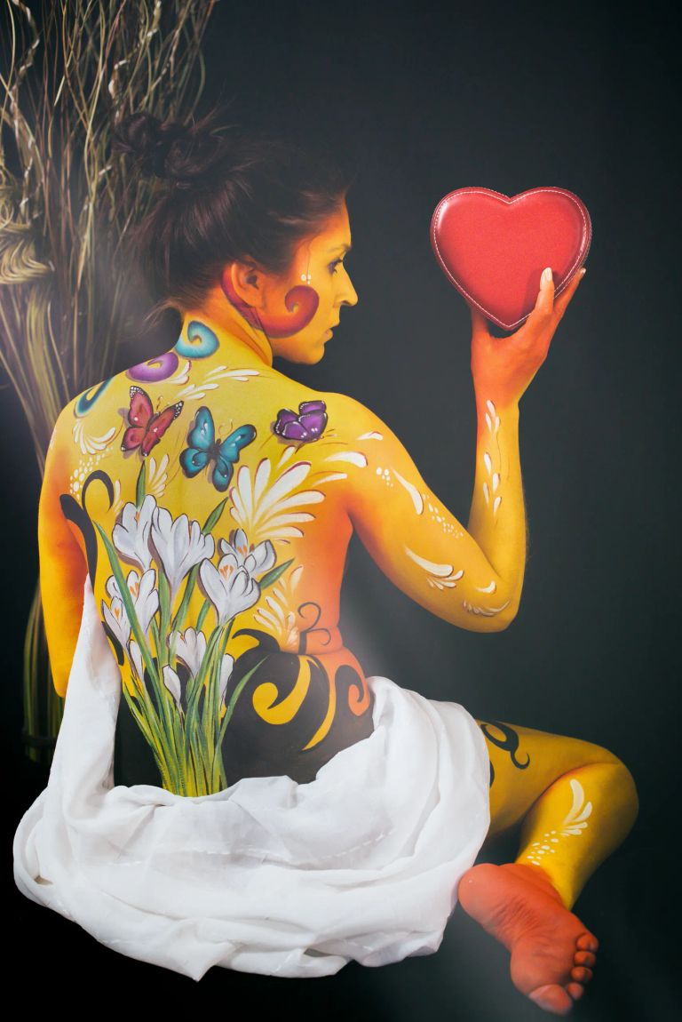 Maquilleuse Body Painting Sud-Ouest