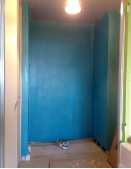 Impermeabilisation etancheite des murs douche sous carrelage a saint sebastien sur loire 44230