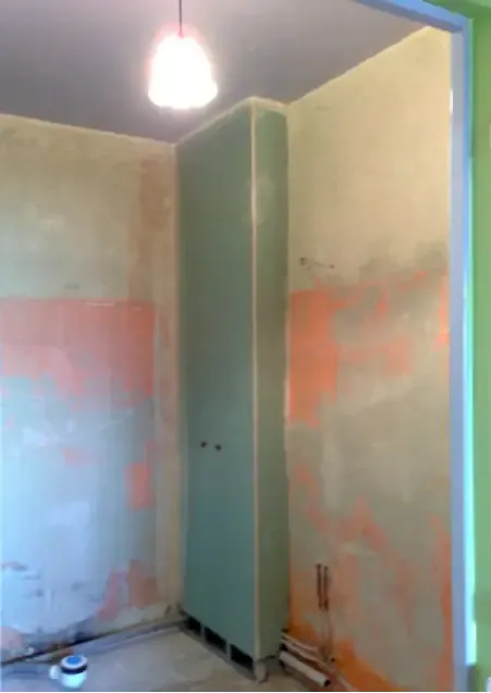 Coffrage placo pour cacher tuyaux