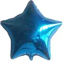 Ballon mylar etoile bleu