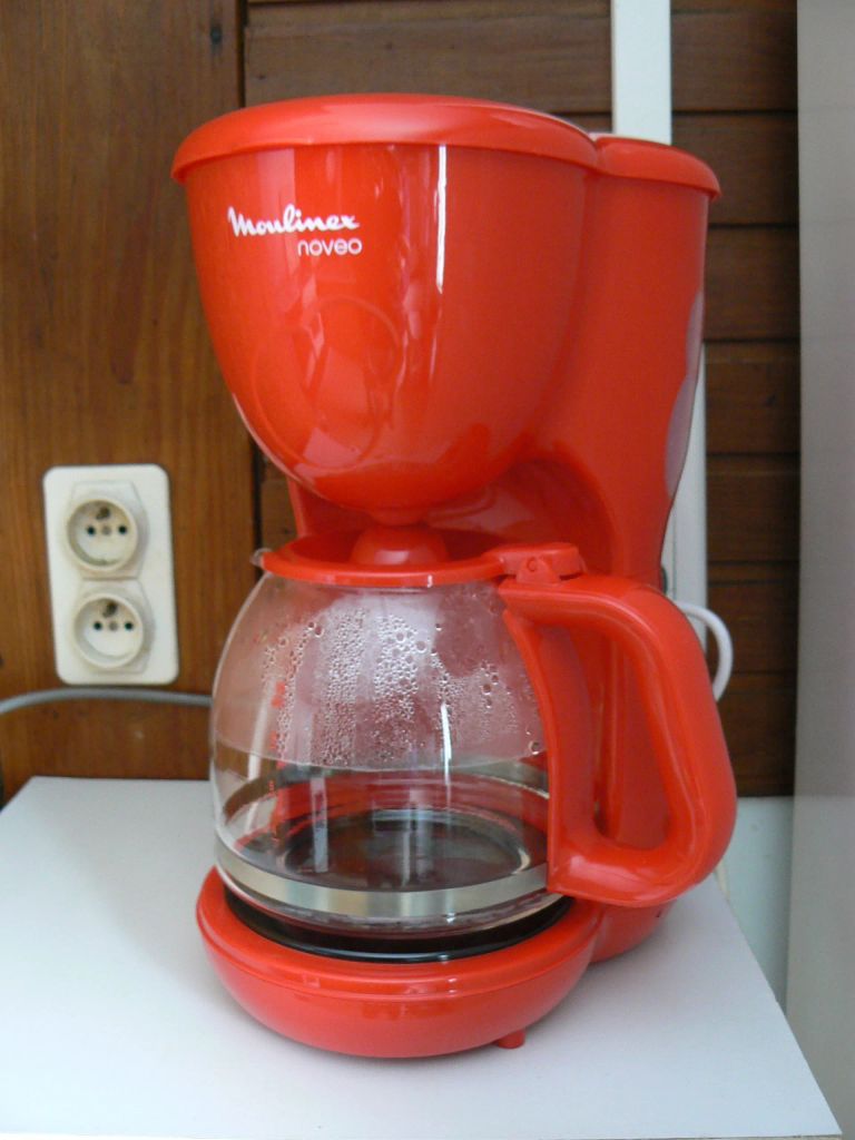 Cafetiere rouge 2