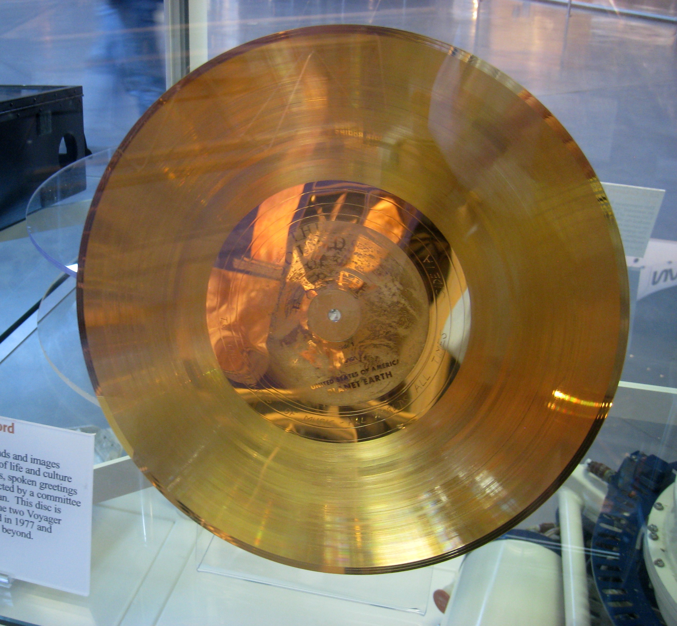Voyager golden record replique