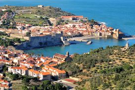 Collioure vue gnnnrale depuis st elme 40