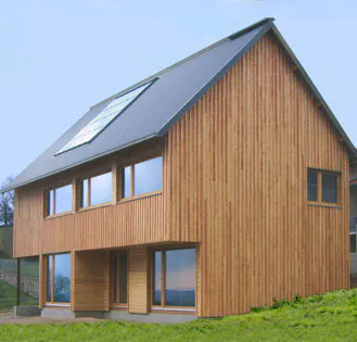 Maison ossature bois bouysse carre