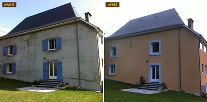 Raval facades 64renovation de facade de maison a roquettes pres de renovation facade maison ancienne