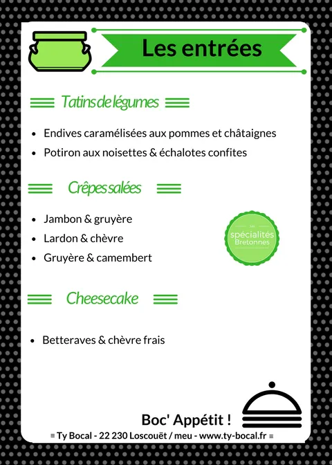 Flyer menu hiver n entree