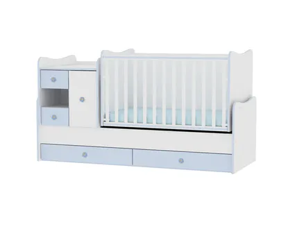 6minimax baby bed white blue left medium