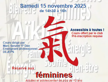 Cours découverte pour féminines