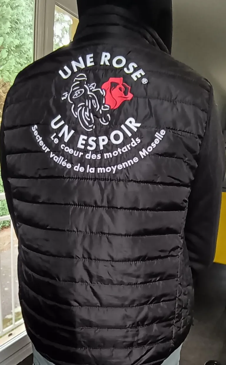 Blouson logo dos